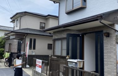 茨木市リフォーム工事現地打ち合わせ